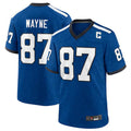Custom #87 Royal IND Football Shirt Top