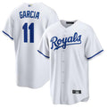 Custom #11 White KC Baseball Shirt Top