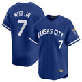 Custom #7 Royal KC Baseball Shirt Top