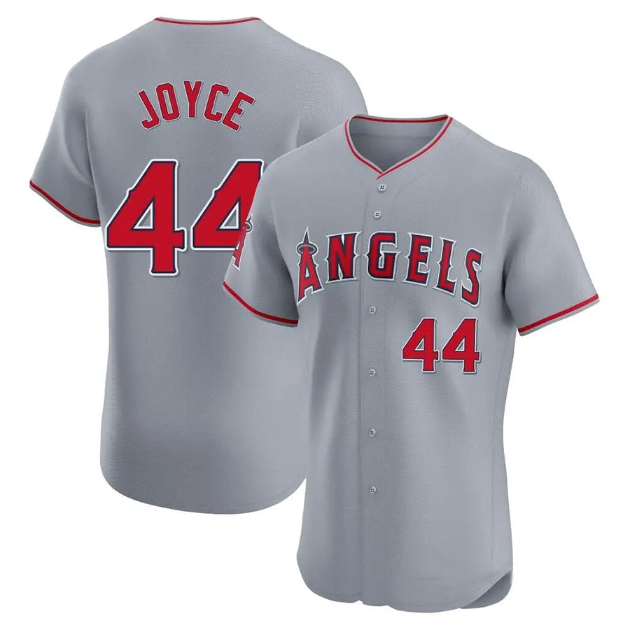Custom #44 Gray City Connect LAA Baseball Shirt Top