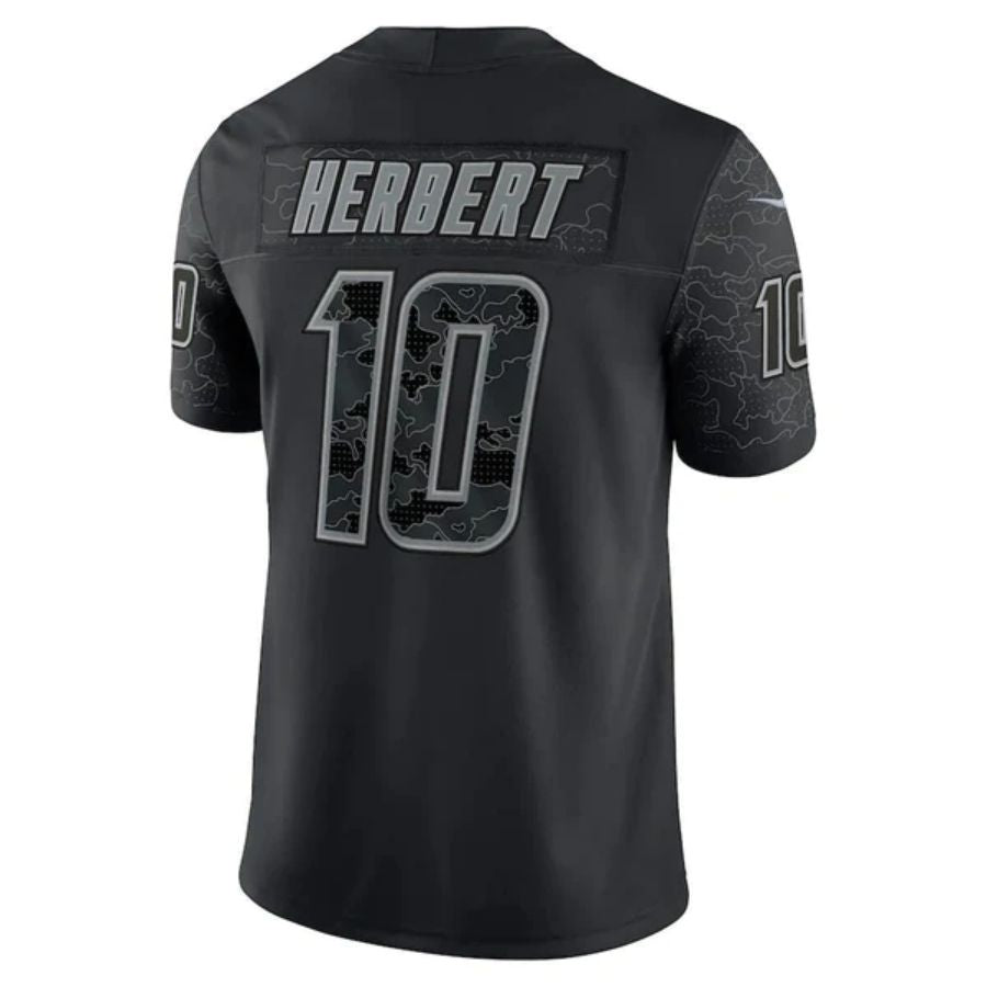 Custom #10 Black LAC Football Shirt Top