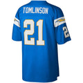 Custom #21 Powder Blue LAC Football Shirt Top