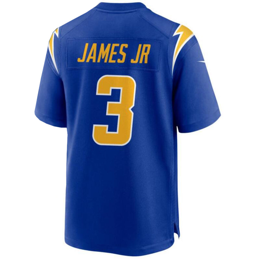 Custom #3 Royal LAC Football Shirt Top