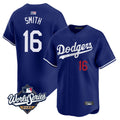 Custom #16 Royal 2025 LAD Baseball Shirt Top