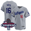 Custom #16 World Series Champions LAD Baseball Shirt Top