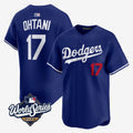 Custom #17 Royal 2025 LAD Baseball Shirt Top