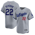 Custom #22 Gray LAD Baseball Shirt Top