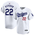 Custom #22 White LAD Baseball Shirt Top