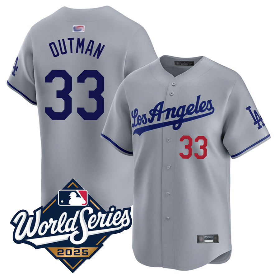 Custom #33 LAD Baseball Shirt Top