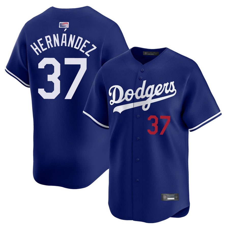 Custom #37 Royal LAD Baseball Shirt Top