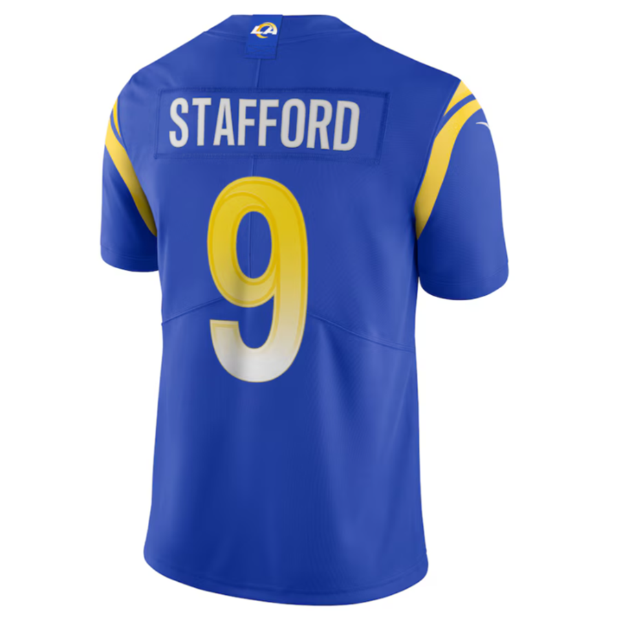 Custom #9 Royal LAR Football Shirt Top