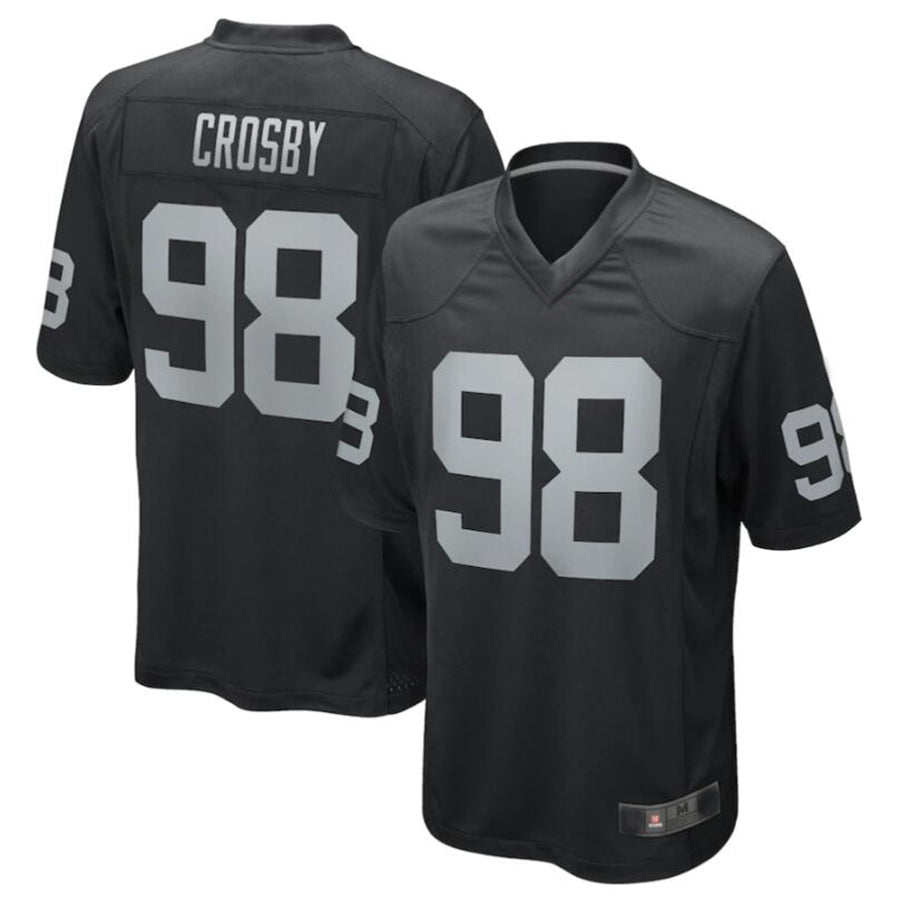 Custom #98 Black LV Football Shirt Top