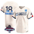 Custom #18 Cream City Connect LAD Baseball Shirt Top