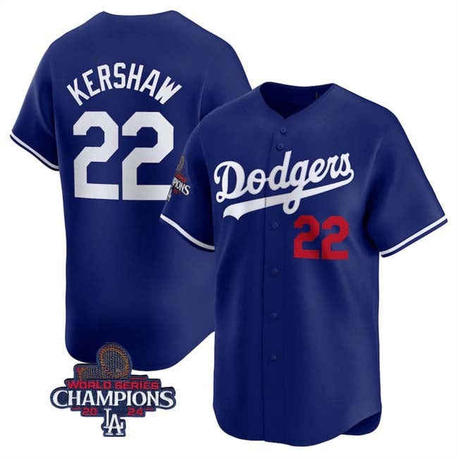 Custom #22 Royal LAD Baseball Shirt Top