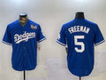 Custom #5 Blue LAD Baseball Shirt Top