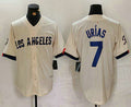 Custom #7 Cream City Connect LAD Baseball Shirt Top