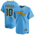 Custom #10 City Connect MIL Baseball Shirt Top