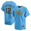 Custom #12 City Connect MIL Baseball Shirt Top