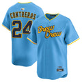 Custom #24 City Connect MIL Baseball Shirt Top