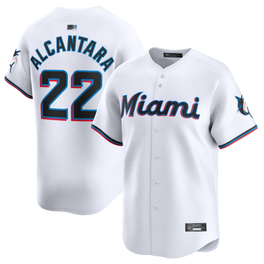 Custom #22 White MIA Baseball Shirt Top