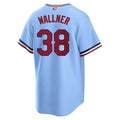 Custom #38 Light Blue MIN Baseball Shirt Top
