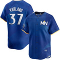 Custom #37 City Connect MIN Baseball Shirt Top