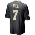 Custom #7 Black NO Football Shirt Top