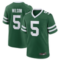Custom #5 Green NYJ Football Shirt Top