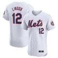 Custom #12 White NYM Baseball Shirt Top