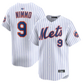 Custom #9 White NYM Baseball Shirt Top