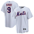 Custom #9 White NYM Baseball Shirt Top