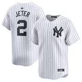 Custom #2 White NYY Baseball Shirt Top