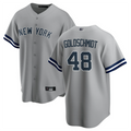 Custom #48 Gray NYY Baseball Shirt Top