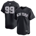 Custom #99 Black NYY Baseball Shirt Top