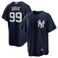 Custom #99 Navy NYY Baseball Shirt Top