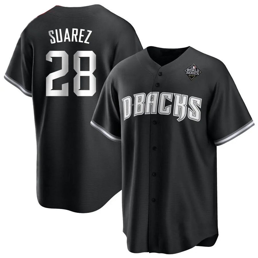 Custom #28 Black ARI Baseball Shirt Top