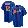 Custom #12 Royal NYM Baseball Shirt Top