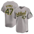 Custom #47 Grey OAK Baseball Shirt Top