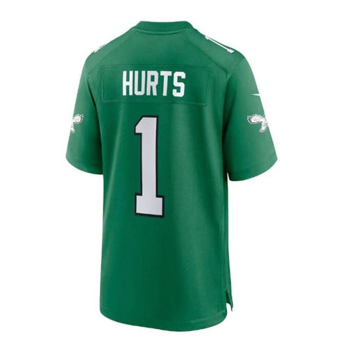 Custom #1 Green PHI Football Shirt Top