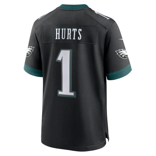 Custom #1 Black PHI Football Shirt Top