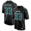P.Eagles #33 Cooper DeJean Player Carbon Black Fashion Game Player Jersey