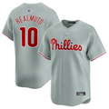 Custom #10 Gray PHI Baseball Shirt Top