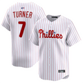 Custom #7 White PHI Baseball Shirt Top