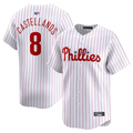 Custom #8 Light Blue PHI Baseball Shirt Top