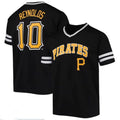 Custom #10 Black PIT Baseball Shirt Top