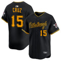 Custom #15 Black PIT Baseball Shirt Top