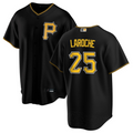 Custom #25 Black PIT Baseball Shirt Top