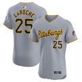 Custom #25 Gray PIT Baseball Shirt Top