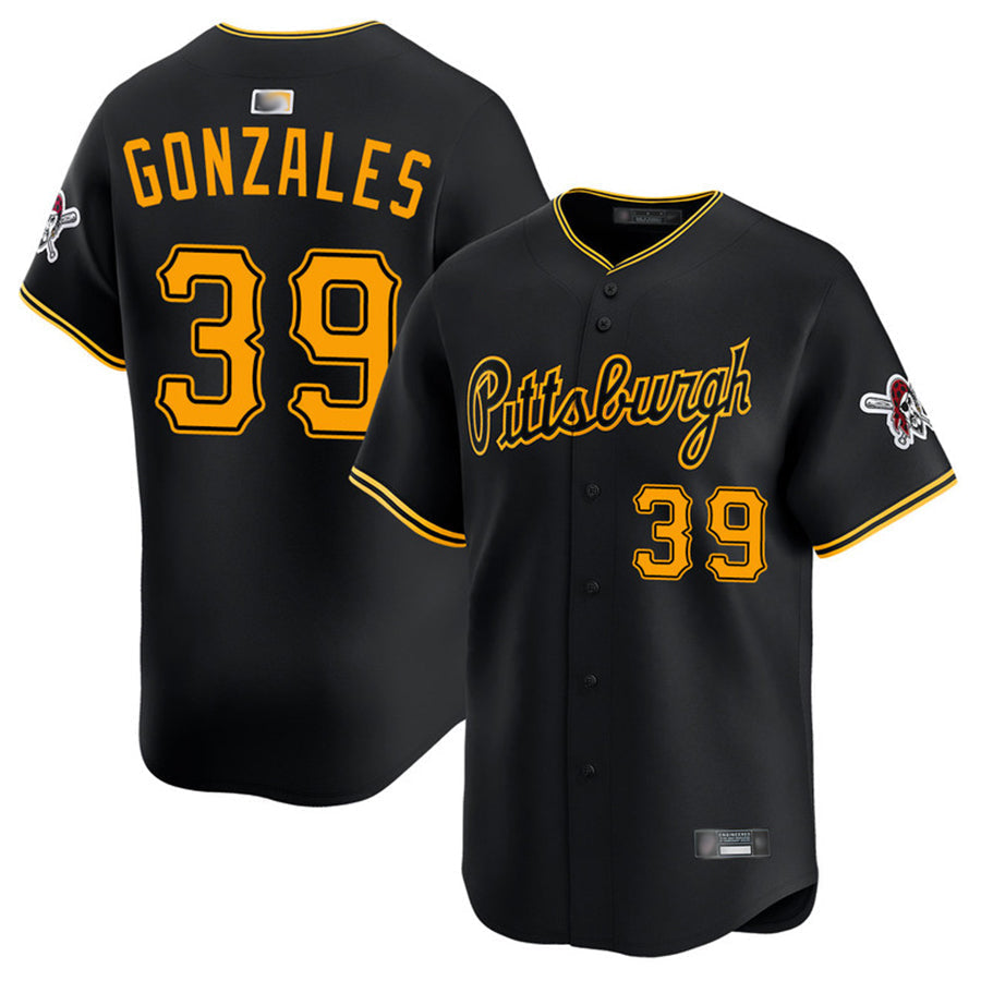 Custom #39 Black PIT Baseball Shirt Top