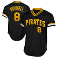 Custom #8 Black 1982 PIT Baseball Shirt Top